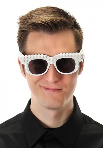 Bricky Blocks Glasses White