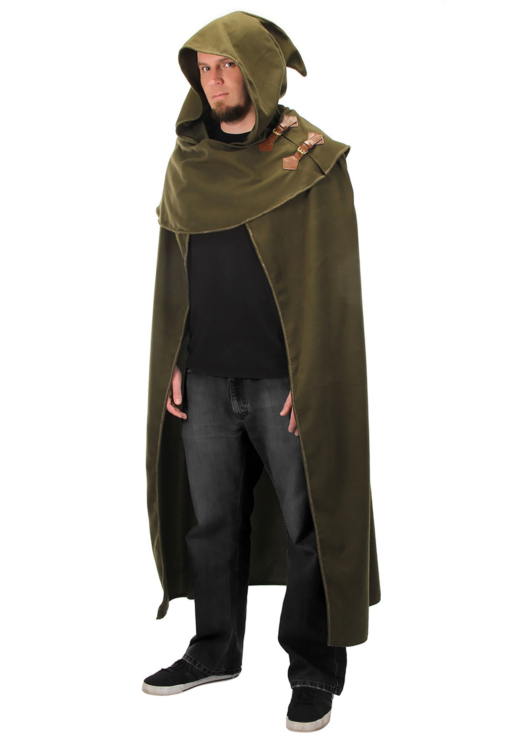  Renaissance Costume for Boys - Kids Medieval Cloak With Hood  Halloween Ranger Wizard Elven Hooded Cape Robe : Clothing, Shoes & Jewelry