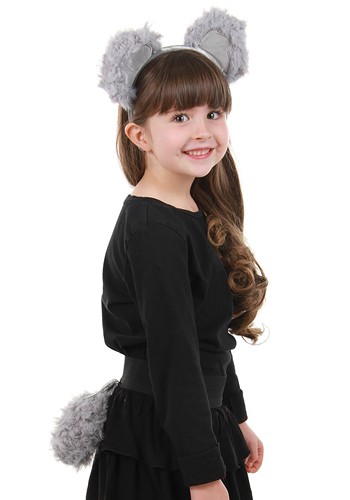 Koala | Ears Headband & Tail Kit | Adult Costume Kits
