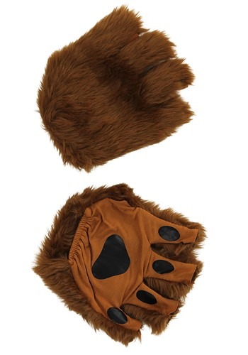 Brown Adult Fingerless Paws