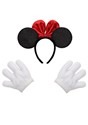 Minnie Glitter Headband & Gloves Set Alt 4