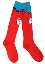 Thing 1 & 2 Costume Adult Socks Alt 2