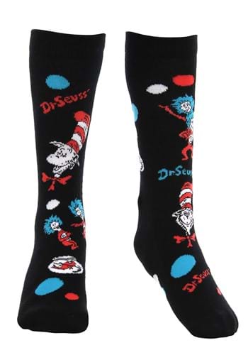 The Cat In The Hat Pattern Kids' Socks