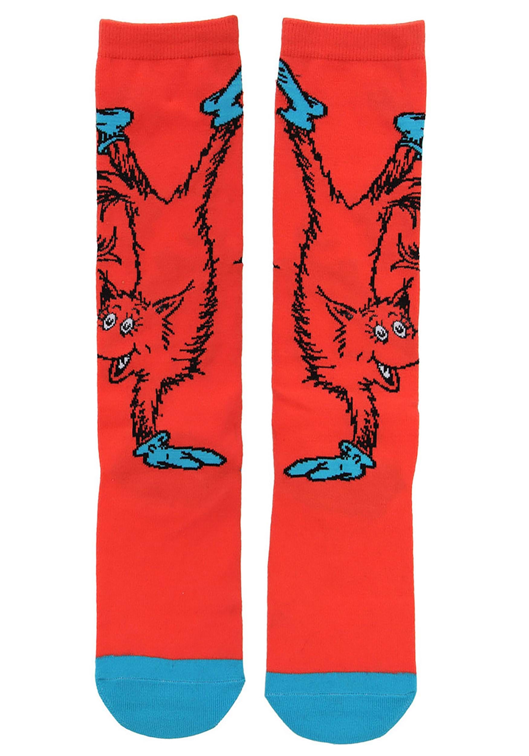 Knee High Fox In Socks Costume Socks