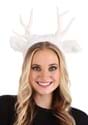 Light-Up Deer Antlers White LumenHorns Headband Alt 8