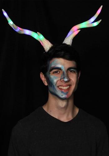 Light-Up Multicolor LumenHorns Costume Deer Antlers | Deer Accessories
