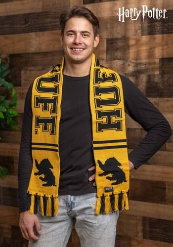 Hufflepuff Reversible Knit Scarf