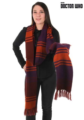Fourth Doctor Deluxe Purple Knit Scarf Update