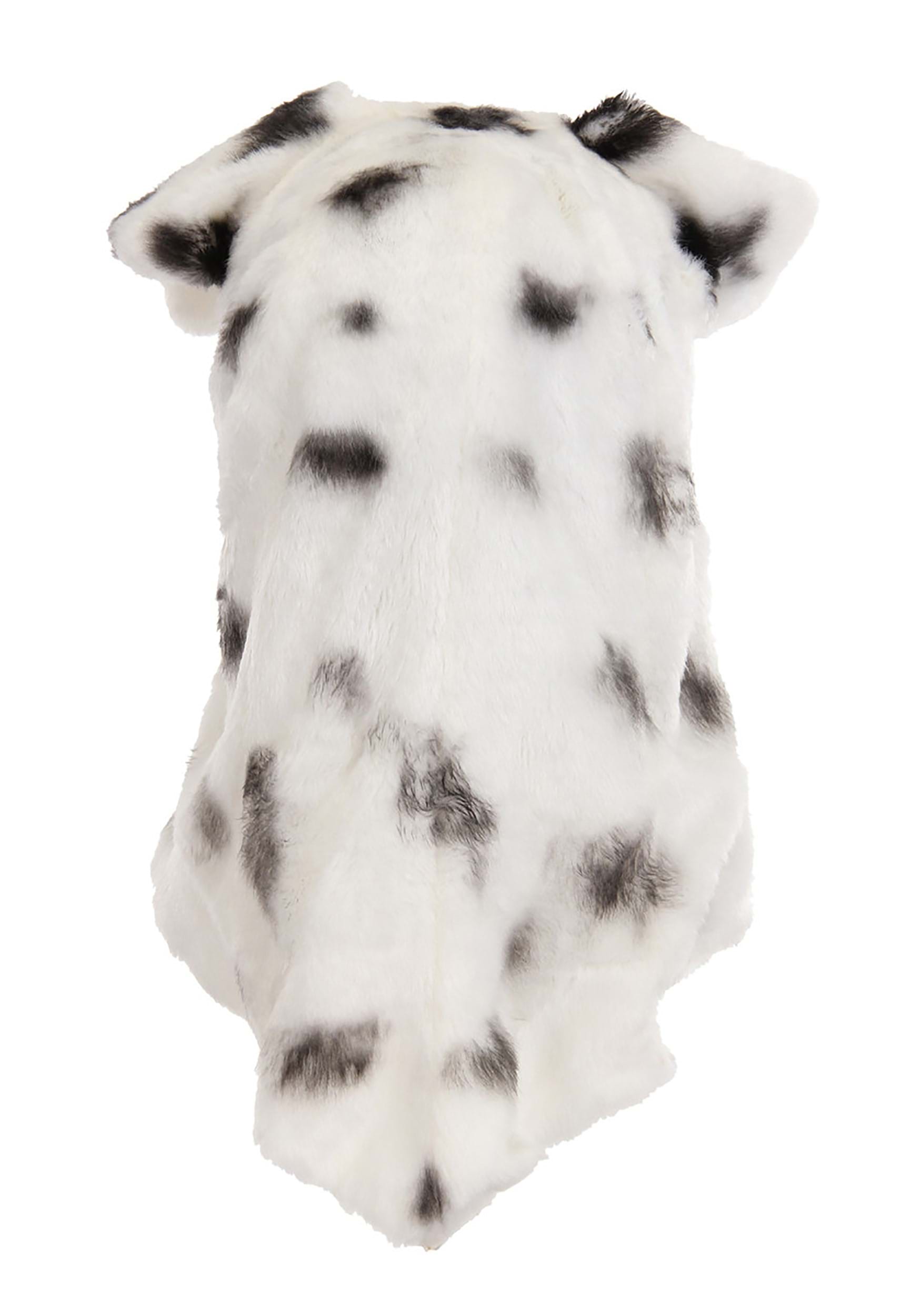 Dalmatian mask with movable mouth 