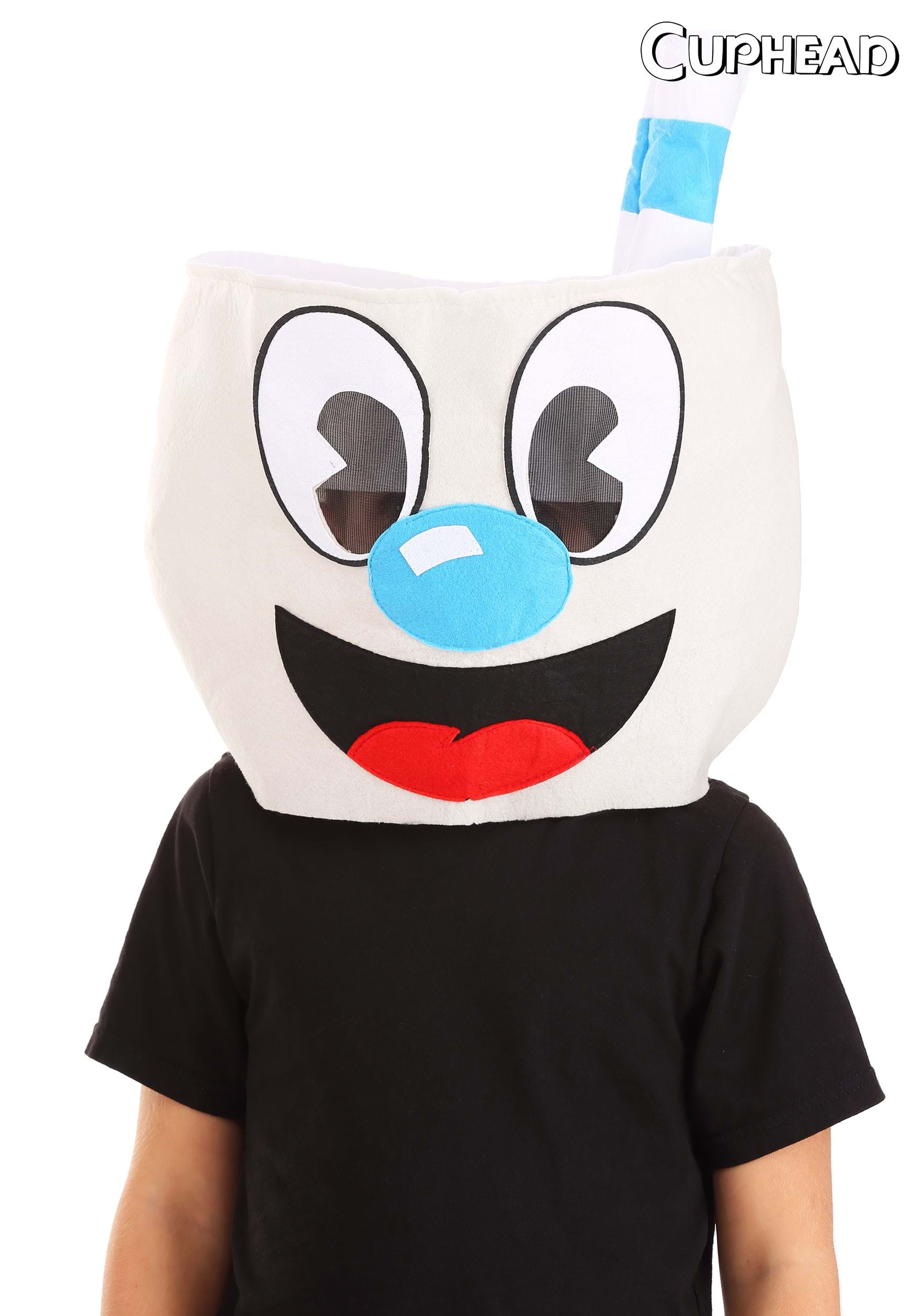  Cuphead King Dice Costume Vacuform Mask for Adults and