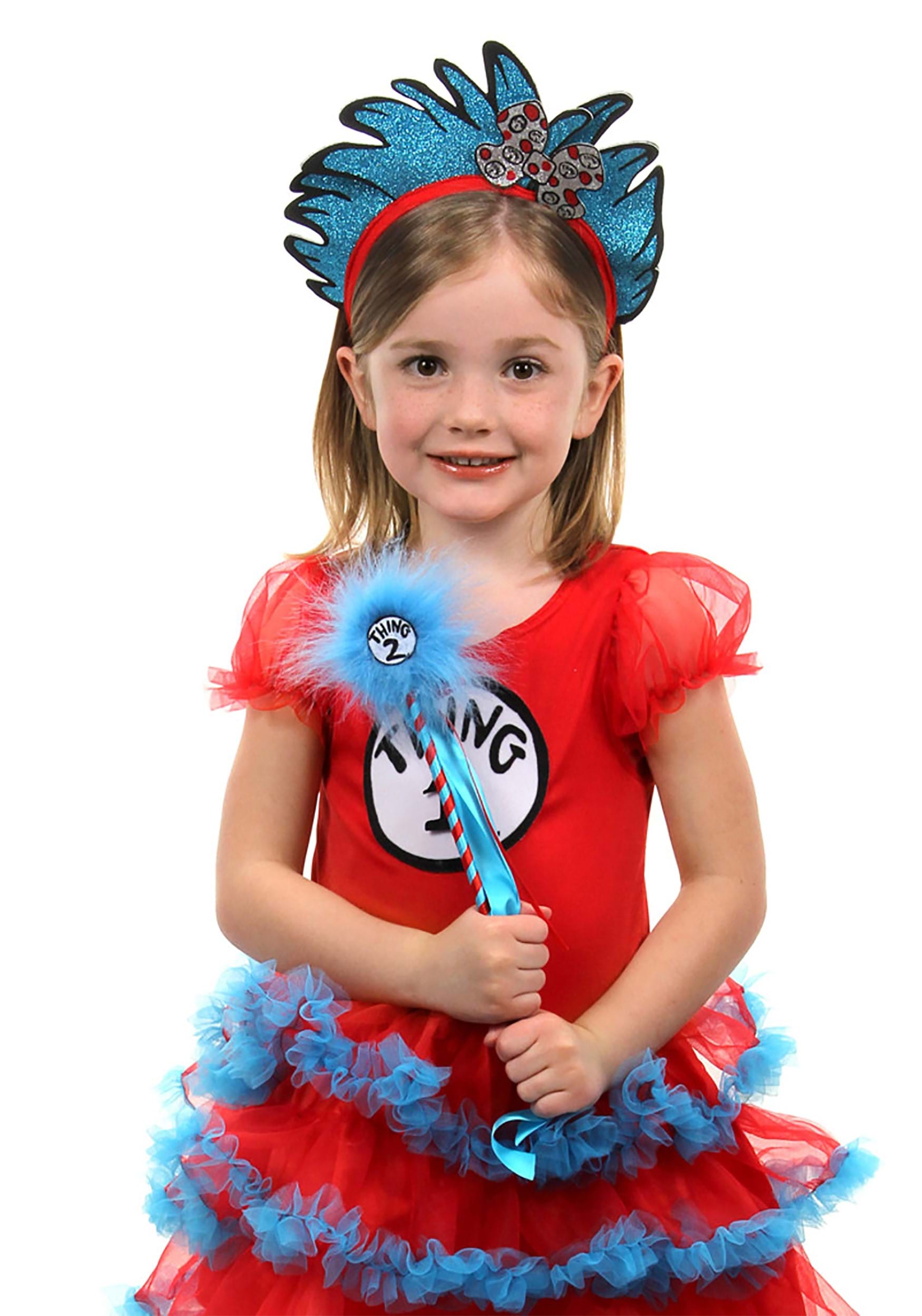 Dr Seuss | Thing 1&2 Pom Wand