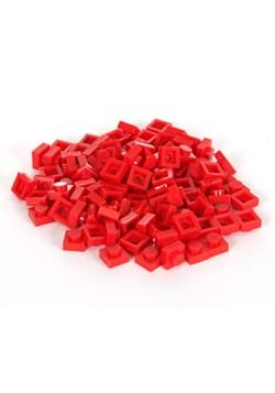 Bricky Blocks 100 Pieces 1x1 Red