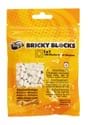 Bricky Blocks 100 Pieces 1x1 White Alt 1