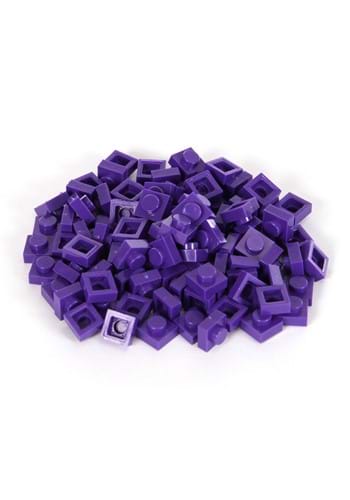 Bricky Blocks 100 Pieces 1x1 Purple