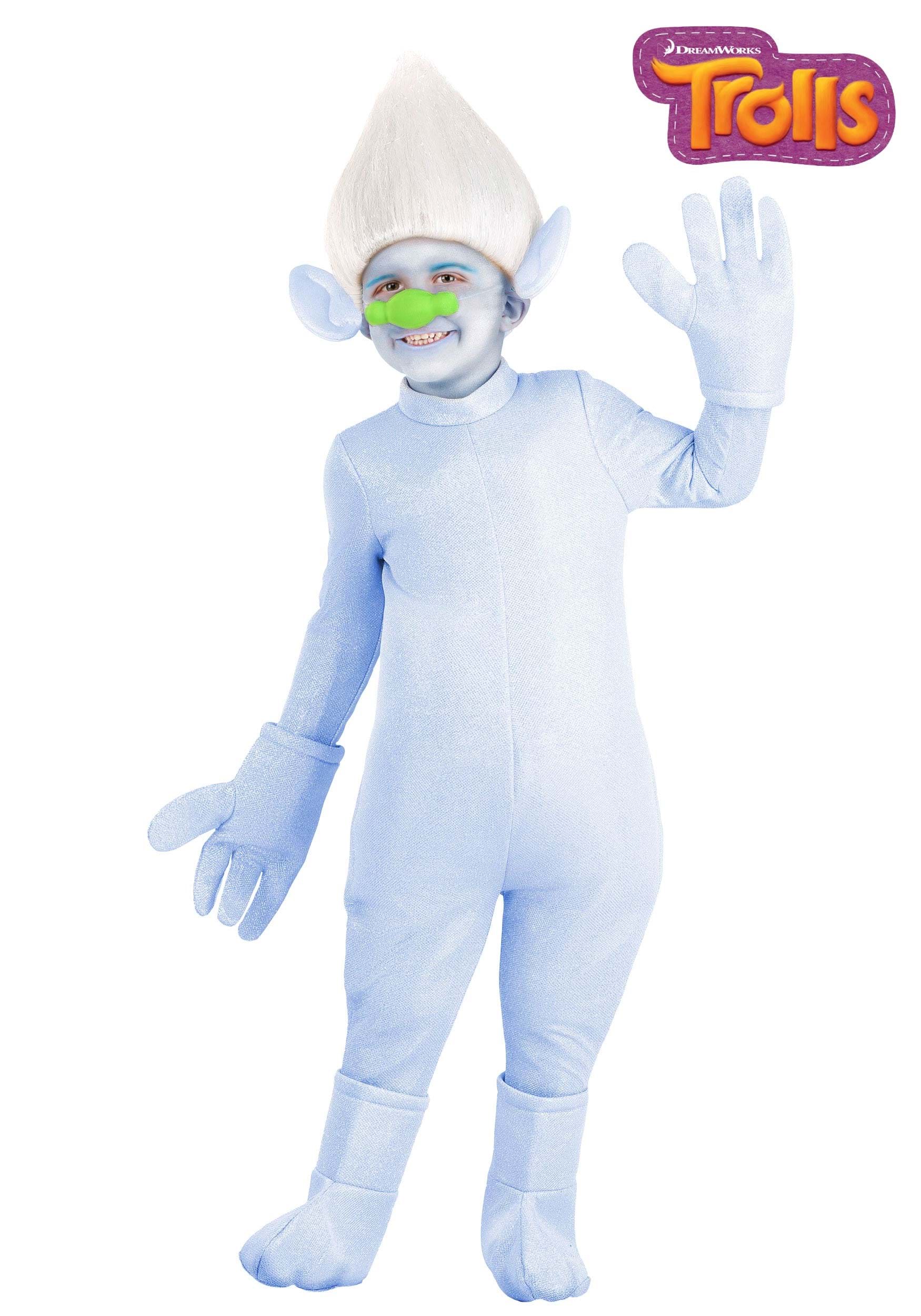 Trolls Guy Diamond Disfraz para niños pequeños Multicolor