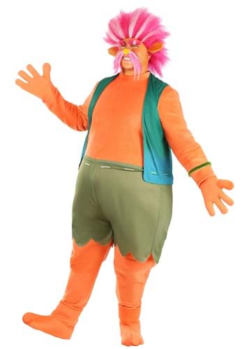 Trolls Adult Plus Size King Peppy Costume