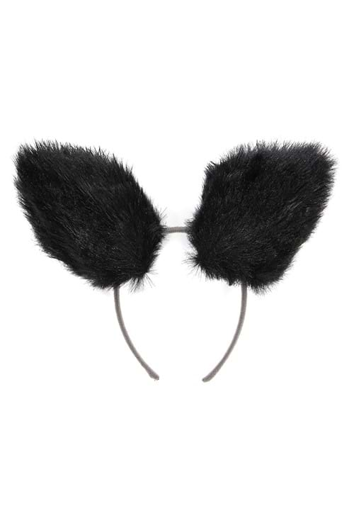 Cat Ears Deluxe Headband Costume