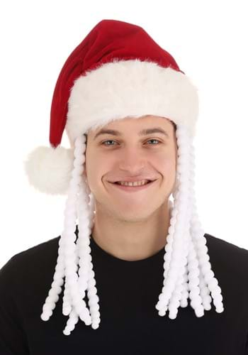 Plush Dread Santa Hat