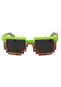 Pixel Brick Glasses Green/Brown Alt 1