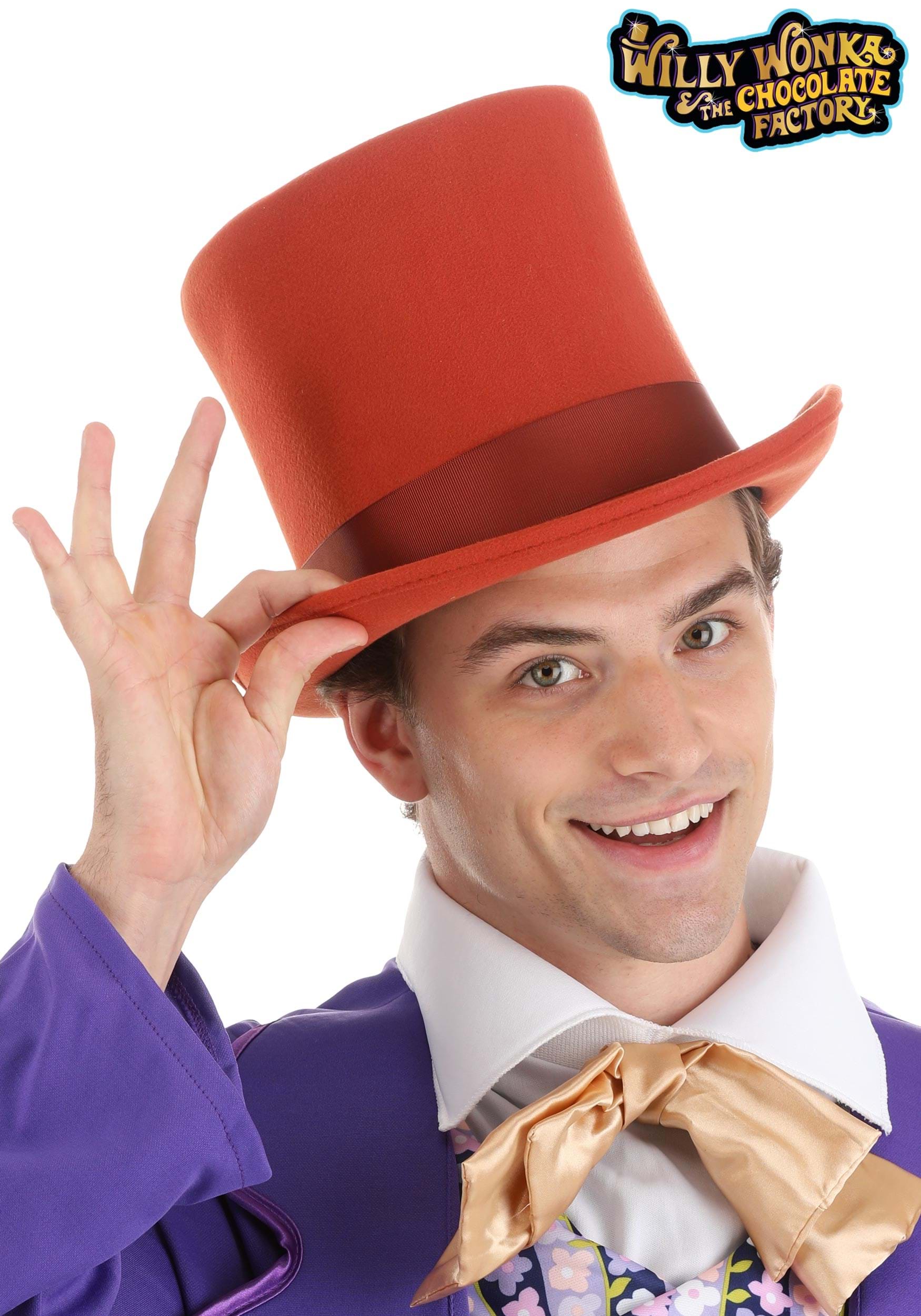 Authentic Willy Wonka Men's Costume Hat