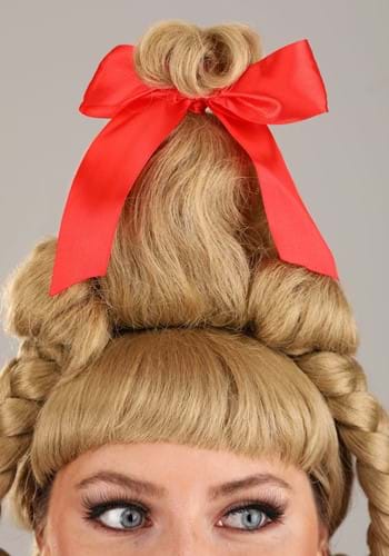 Women's Dr. Seuss Deluxe Cindy Lou Who Costume Wig | How the Grinch Stole Christmas Accessories