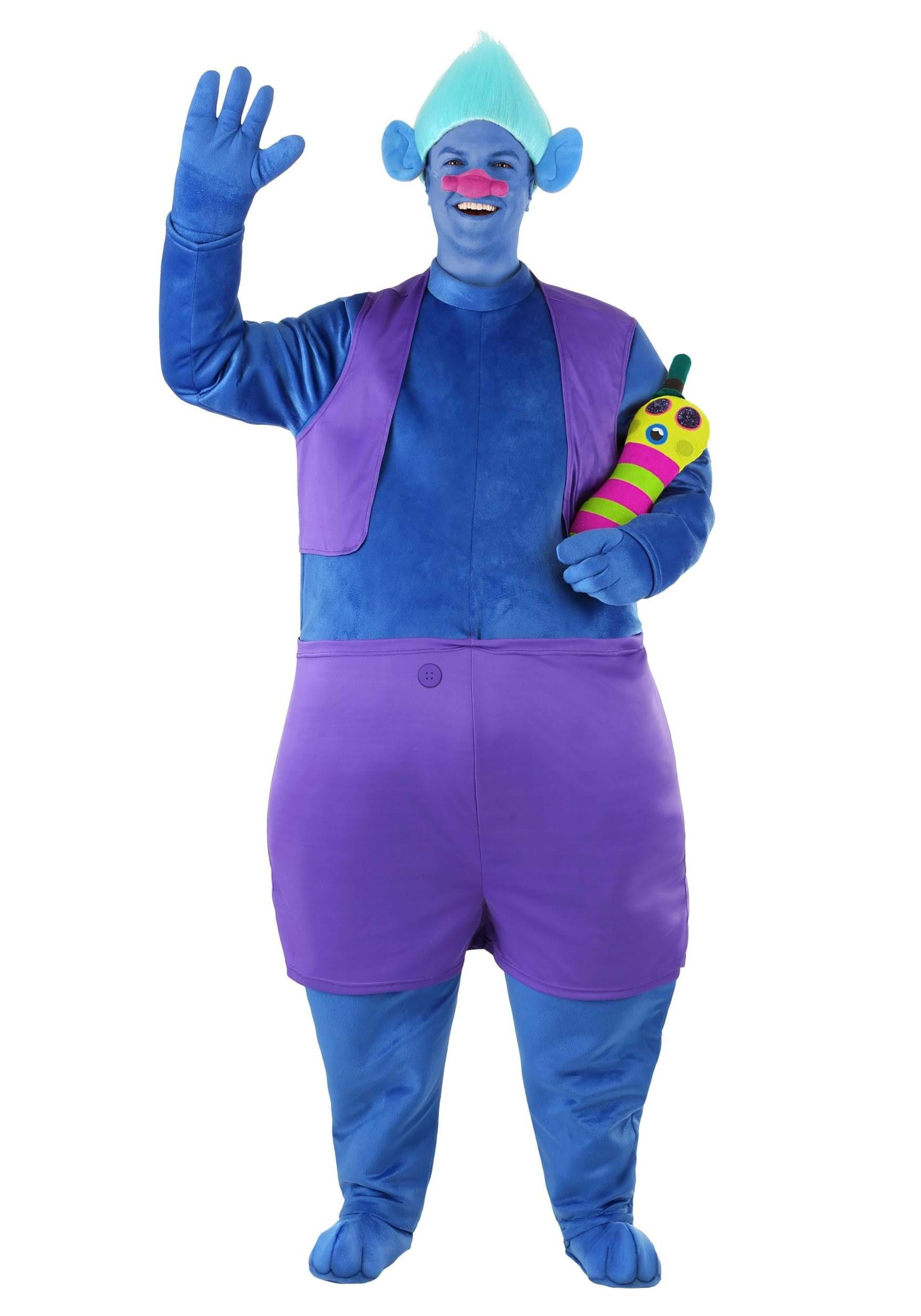 Trolls Adult Biggie Costume