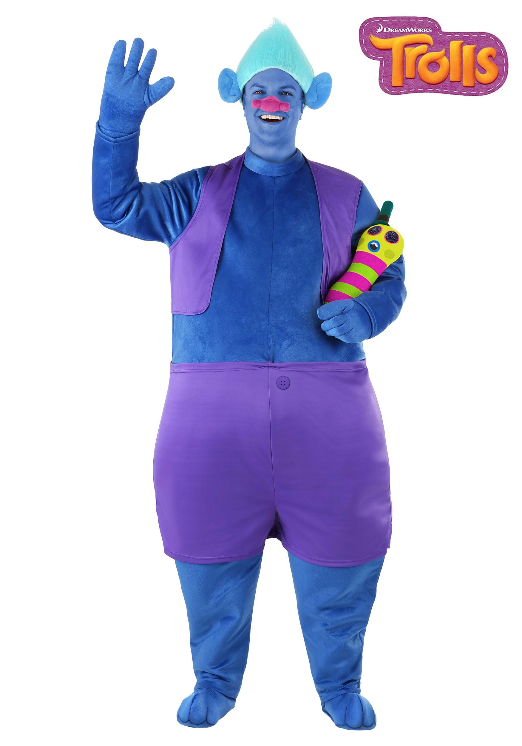 Biggie Costume From Trolls For Plus Size Adults