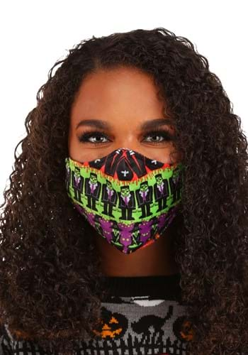 Adult Monsters Sublimated Face Mask