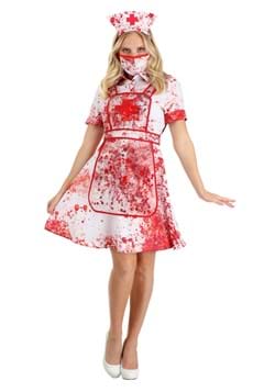 Womens Blood Splatter Nurse Costume