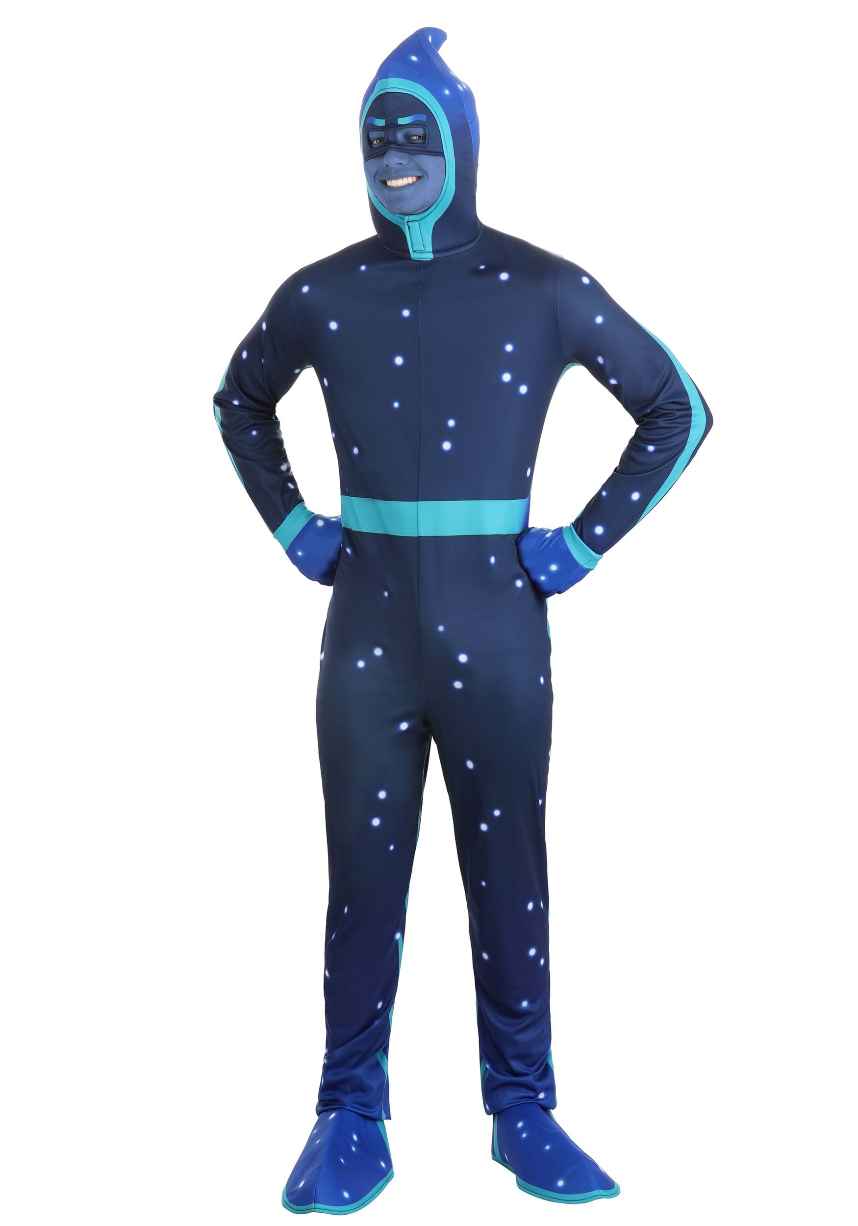 Photos - Fancy Dress Hasbro PJ Masks Night Ninja Adult Costume Blue 