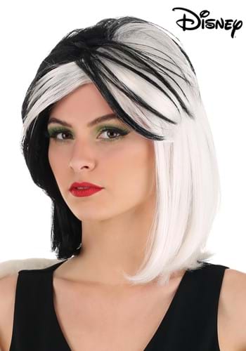 101 Dalmatians Fashion Cruella De Vil Wig For Women