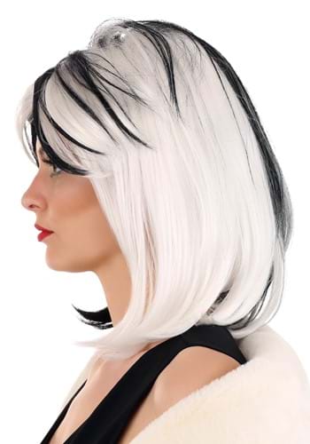 101 Dalmatians Fashion Cruella De Vil Wig for Women