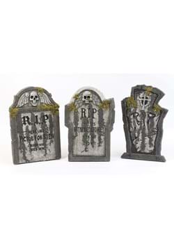 22" Halloween Garden Decoration Tombstone Old Wooden With Rest In Peace Letters 