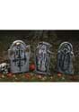 RIP Cross Tombstone w/ Moss Halloween Decoration Alt 1