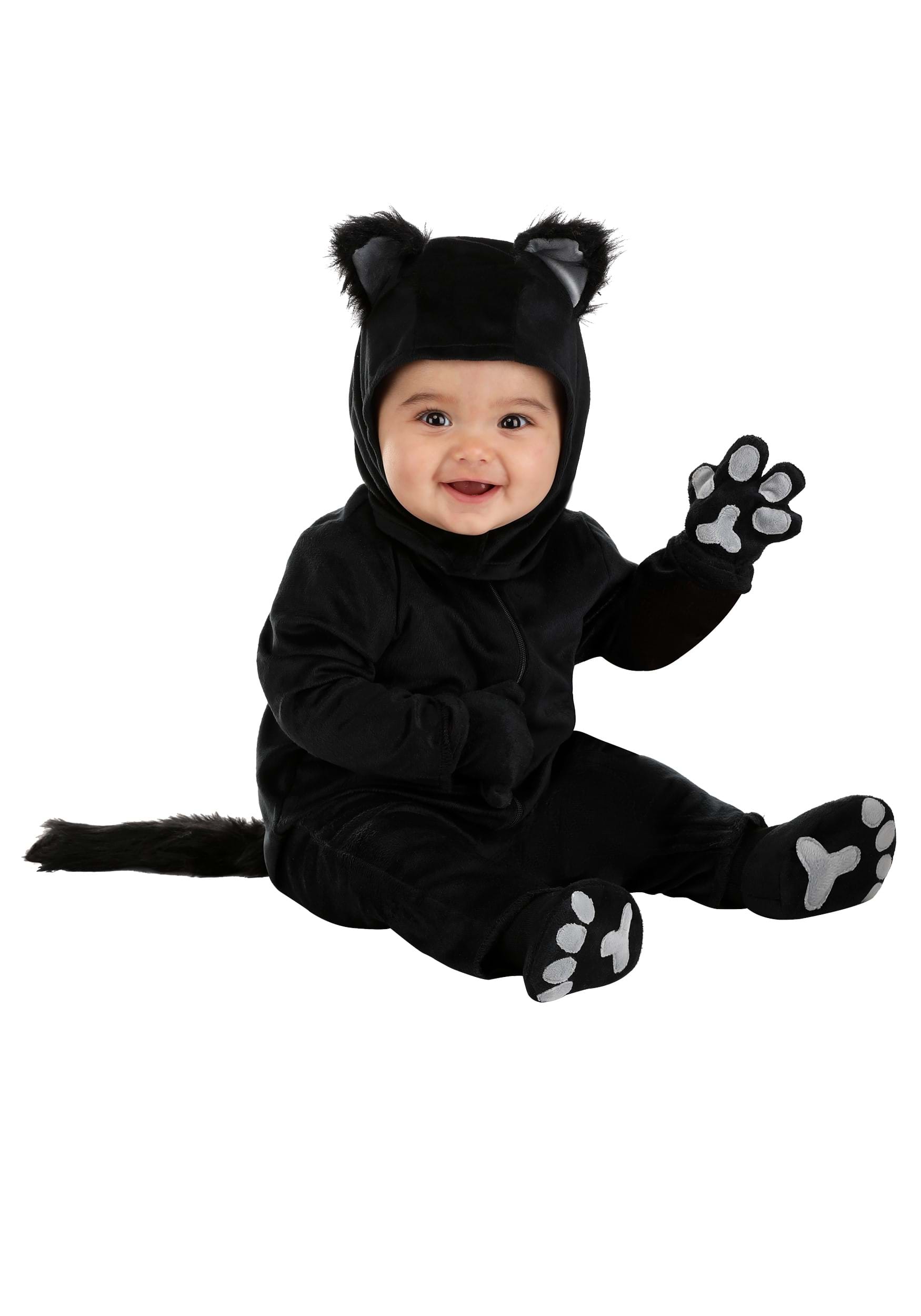 ferry Portrayal Hilarious Infant Black Cat Costume