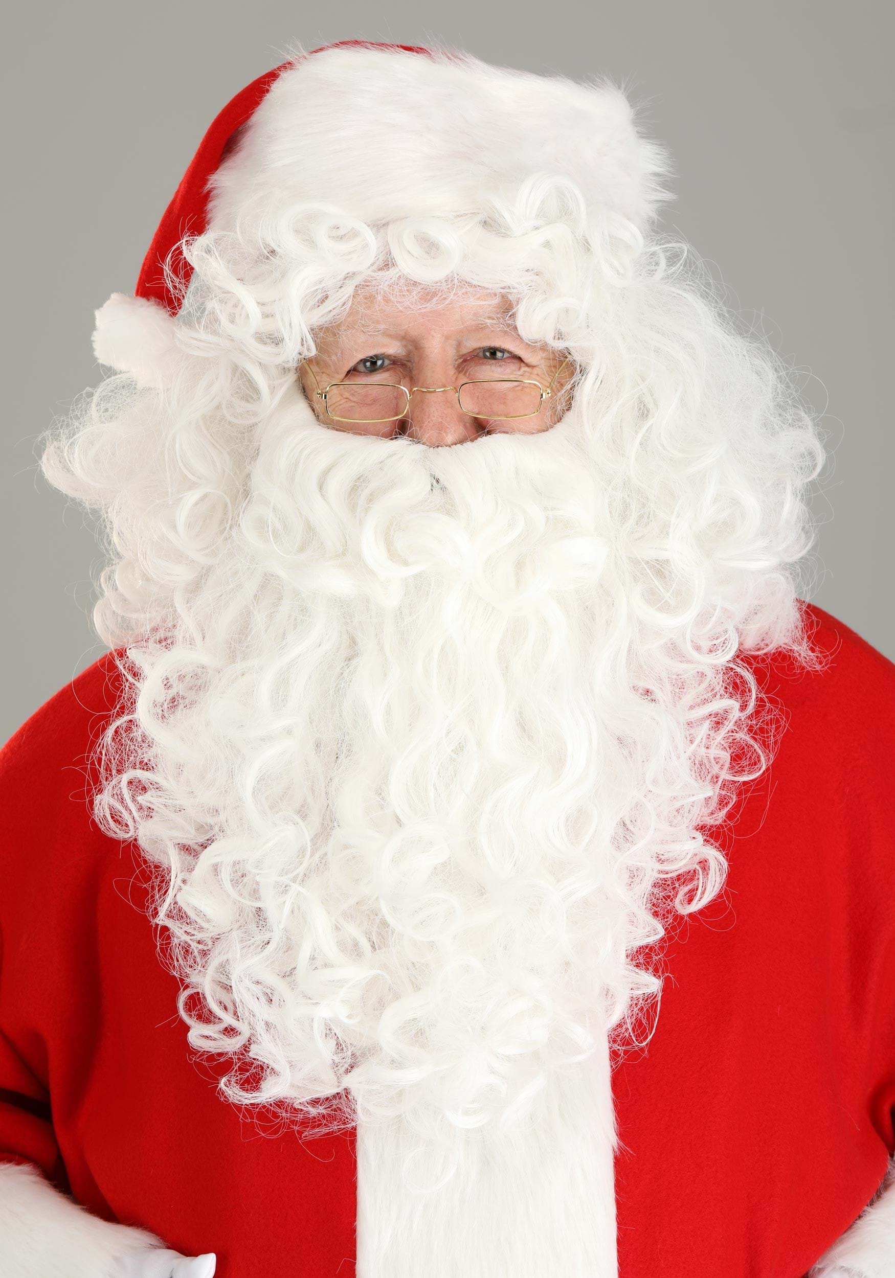 Plus Size Men's Holiday Santa Claus Costume