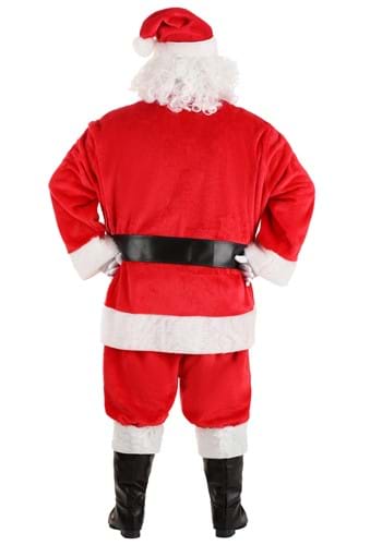 Deluxe Red Santa Claus Plus Size Costume
