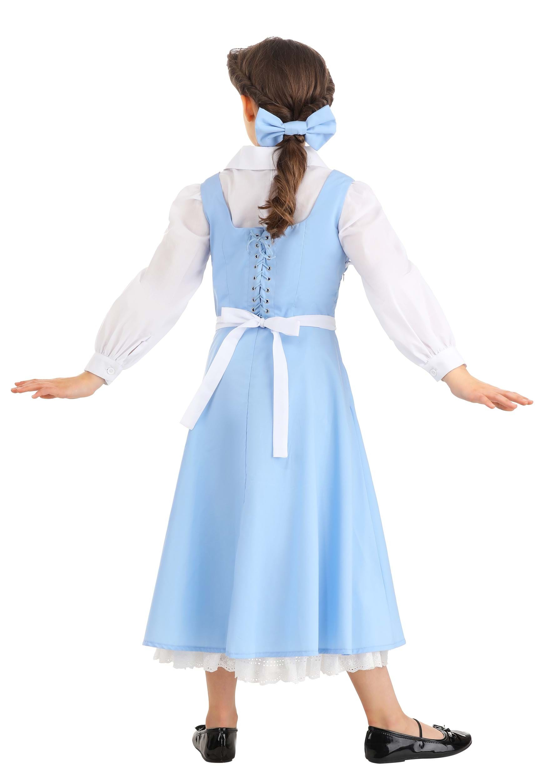 Tween Disney Belle Blue Costume Dress