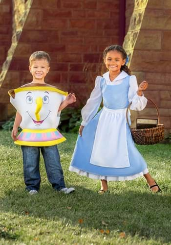 Kids Beauty and the Beast Belle Blue Dress Costume