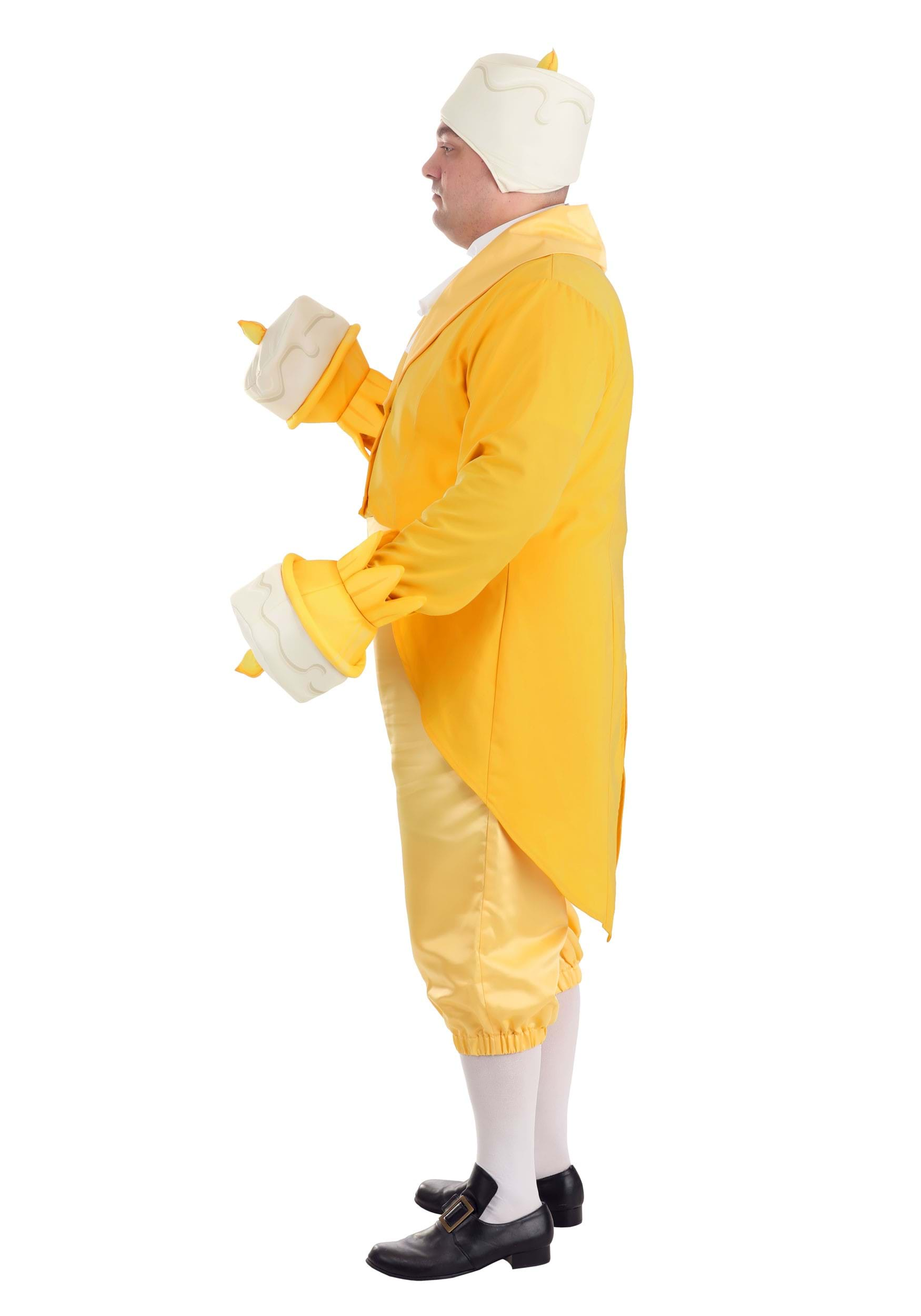 Beauty and the Beast Plus Size Lumiere Costume for Men