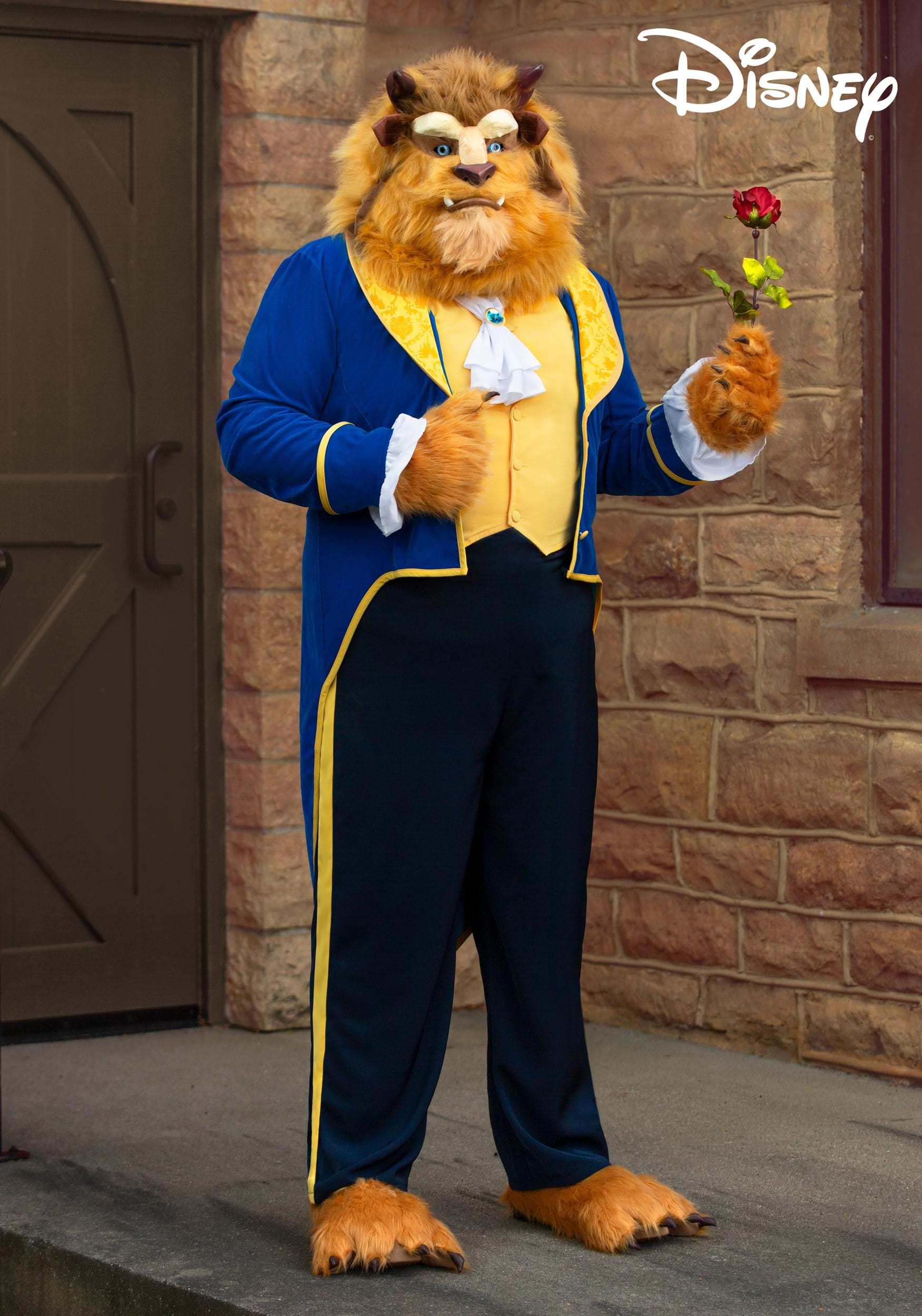 Plus Size Men's Beauty and the Beast Authentic Beast Costume