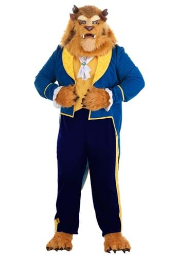 Plus Size Beauty and the Beast Authentic Beast Men's Costume