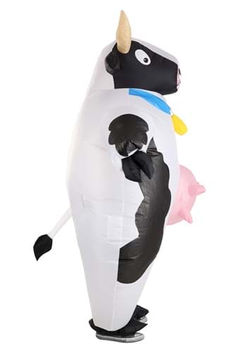 Inflatable Spotted Cow Adult Costume