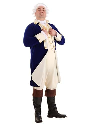 Men's Plus Size Alexander Hamilton Costume