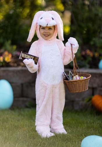 Fluffy Pink Bunny Toddler Costume