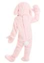Toddler Fluffy Pink Bunny Costume Alt 1