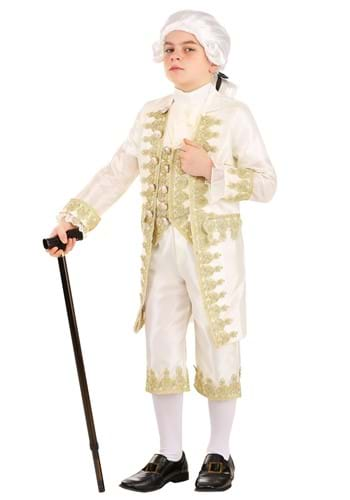 King Louis XVI Wig Colonial Wig and Crown