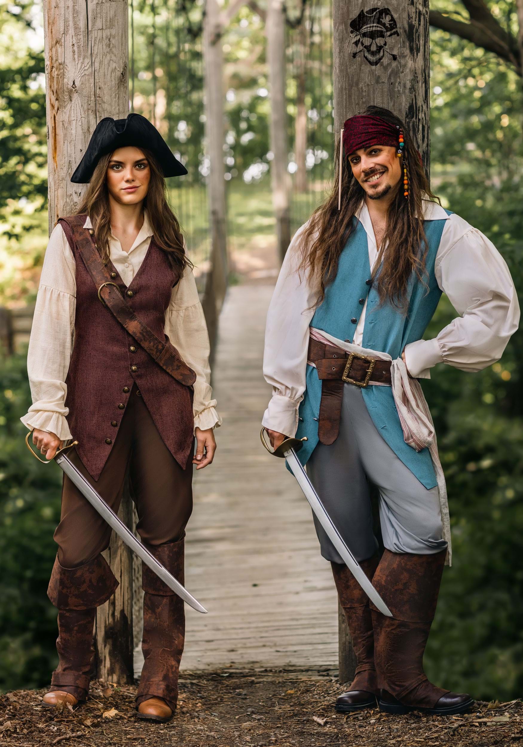 Womens Disney Pirates Of The Caribbean Elizabeth Swann Costume 8549