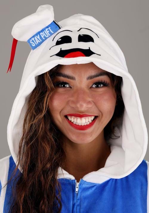 Adult Stay Puft Marshmallow Man Onesie Costume