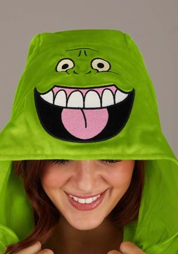 Ghostbusters Slimer Adult Costume Onesie | Ghostbusters Costumes